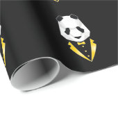Papier Cadeau Panda de luxe (Coin rond)