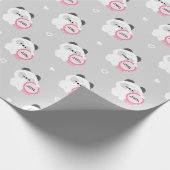 Papier Cadeau Panda Épuisé Certifié (Coin)