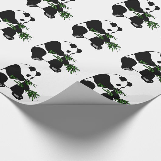 Papier Cadeau Panda géant (Coin)