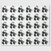 Papier Cadeau Panda géant (Plat)