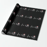 Papier Cadeau Panda Heartbeat Santa Hat Funny Christmas Pajama G<br><div class="desc">C'est un gant de Christmas. Votre famille,  les amis ou les children aimeront que vous fassiez ce que vous voulez. Wishing you and your familiy and friends a Merry Christmas.</div>
