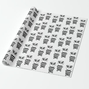Papier Cadeau Panda Kids