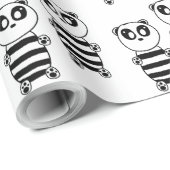 Papier Cadeau Panda Kids (Coin rond)