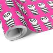 Papier Cadeau Panda Kids (Coin rond)
