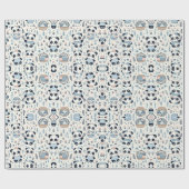 Papier Cadeau Panda Magic : Conception de papier d'enveloppement (Plat)