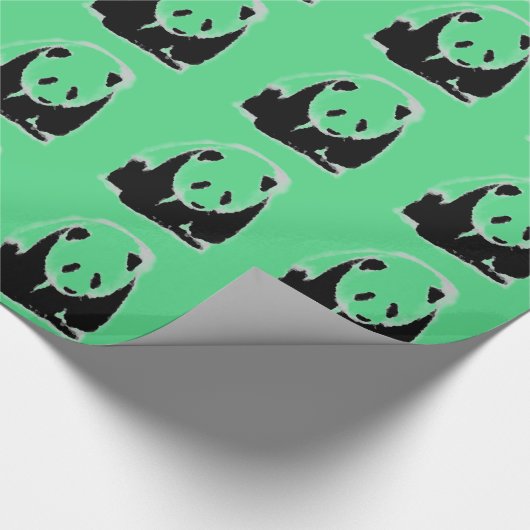 Papier Cadeau Panda Pop Art (Coin)