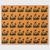 Papier Cadeau Panda Pop Art (Plat)
