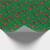 Papier Cadeau Panda rouge (Coin)