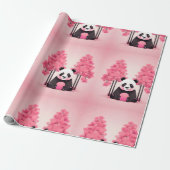 Papier Cadeau Panda Wildlife & Nature (Déroulé)