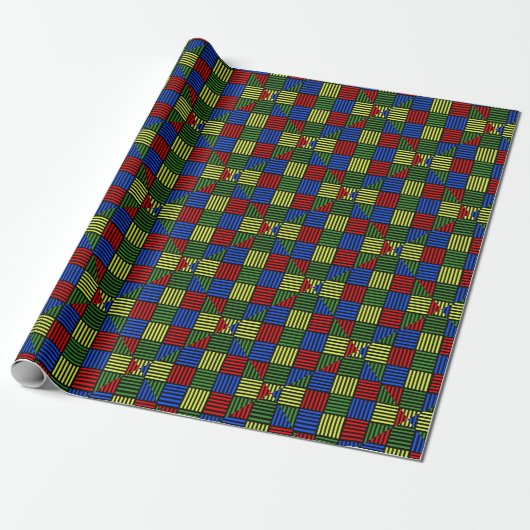 Papier Cadeau Panier (Déroulé)