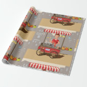 Papier Cadeau Panier alimentaire (Déroulé)