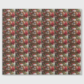 Papier Cadeau Panier Confortable pour Cavalier King Charles Span (Plat)