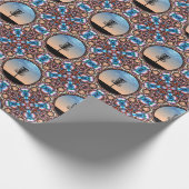 Papier Cadeau Panier de golf de disque (Coin)