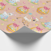 Papier Cadeau Panier de Pâques (Coin)