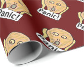 Papier Cadeau Panique ! (Coin rond)