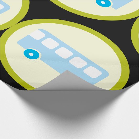 Papier Cadeau Panneau Bus