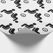 Papier Cadeau Panneau d'attente long (Coin)