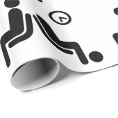 Papier Cadeau Panneau d'attente long (Coin rond)