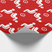 Papier Cadeau Panneau d'attente long (Coin)
