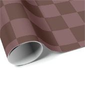 Papier Cadeau Panneau de contrôle Brown foncé (Coin rond)