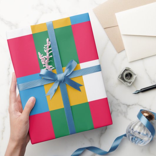 Papier Cadeau Panneau de contrôle Festif coloré (Cadeaux)