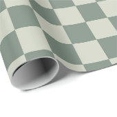 Papier Cadeau Panneau de contrôle vert (Coin rond)