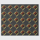 Papier Cadeau Panneau de signalisation New York Crosswalk (Plat)