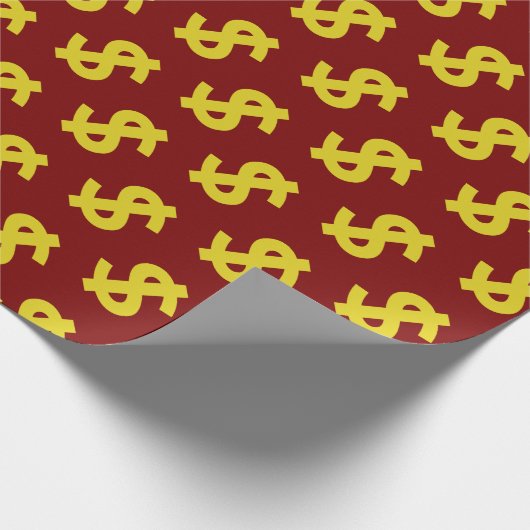 Papier Cadeau Panneau dollar (Coin)