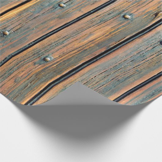 Papier Cadeau panneau en bois Brown (Coin)