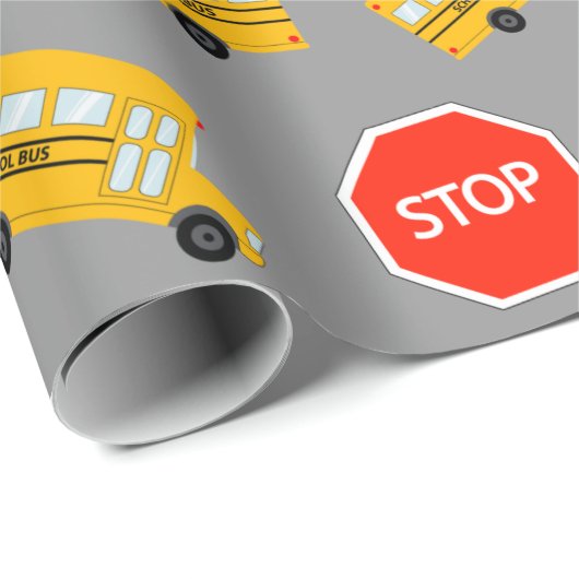 Papier Cadeau Panneau lumineux de signalisation routière de l'éc (Coin rond)