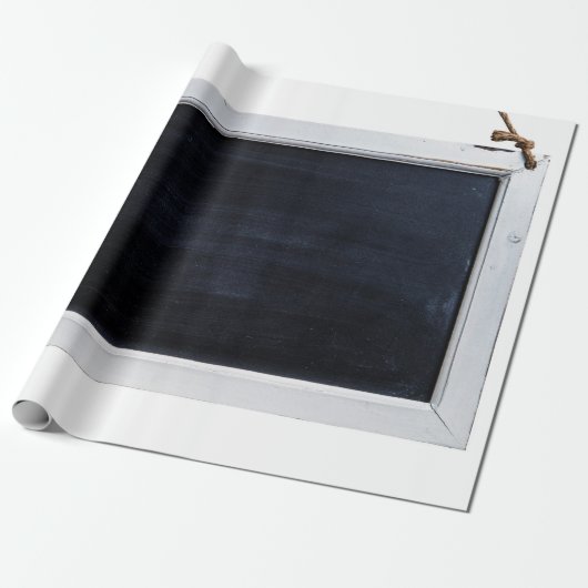 Papier Cadeau Panneau tableau noir (Déroulé)