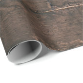 Papier Cadeau Panneaux Brown (Coin rond)