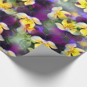 Papier Cadeau Panneaux d'aquarelle Abstraits (Coin)