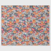 Papier Cadeau Panneaux routiers de l'itinéraire 66 (Plat)