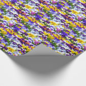 Papier Cadeau Pansies (Coin)