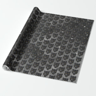 Papier Cadeau Panthère noire