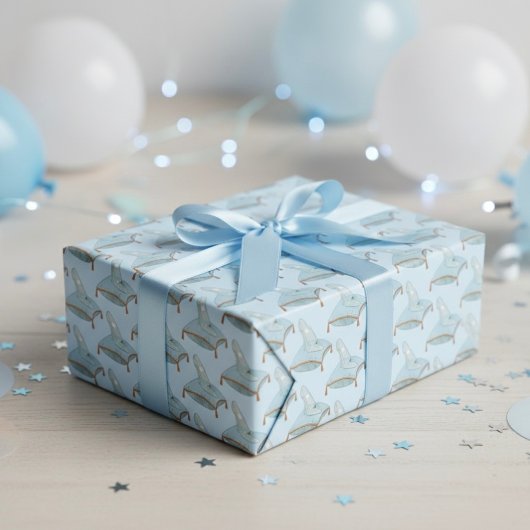 Papier Cadeau Pantoufle de verre