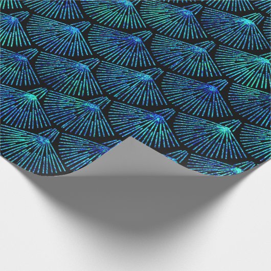 Papier Cadeau paon (Coin)