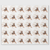 Papier Cadeau Papa Airedale (Plat)