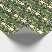 Papier Cadeau Papa - Camo (Coin)