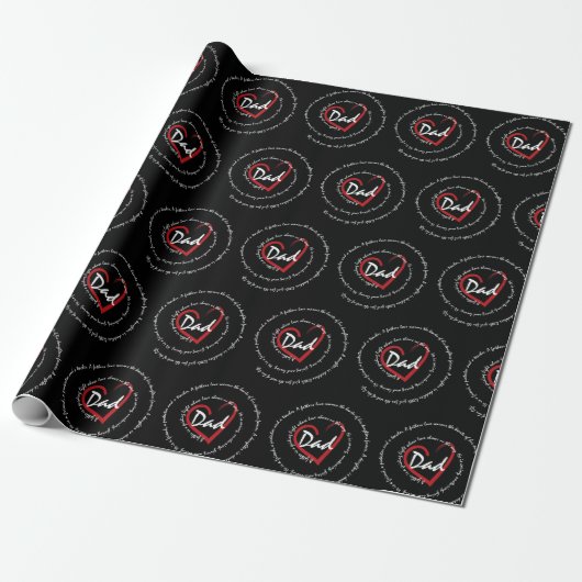 Papier Cadeau Papa - Fête des pères (Déroulé)