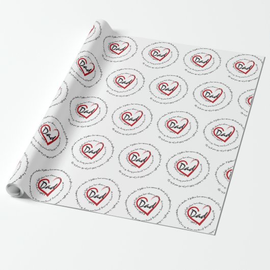 Papier Cadeau Papa - Fête des pères (Déroulé)