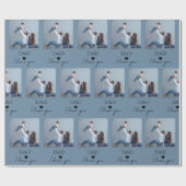 Papier Cadeau Papa, Je T'Aime" — Pour Fête des pères - (Plat)