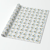 Papier Cadeau Papa le plus cool (Déroulé)