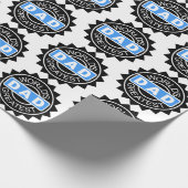 Papier Cadeau Papa le plus grand du monde (Coin)