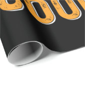 Papier Cadeau Papa Rugby (Coin rond)