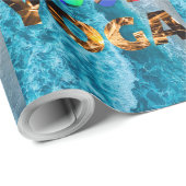 Papier Cadeau papel de presente (Coin rond)