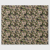 Papier Cadeau papel de presente Camuflado (Plat)