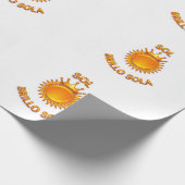 Papier Cadeau Papel de Regalo con Logo Sol Brillo Sola | Envolto (Coin)