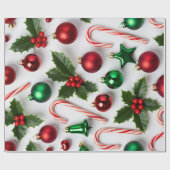 Papier Cadeau Papel de Regalo de Navidad (Plat)